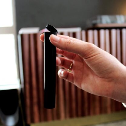 Child-ResistantOpaqueBlack116mmGriploKPre-RollTubeOpenedwithHand_500x Child-ResistantOpaqueBlack116mmGriploKPre-RollTubeOpenedwithHand_500x